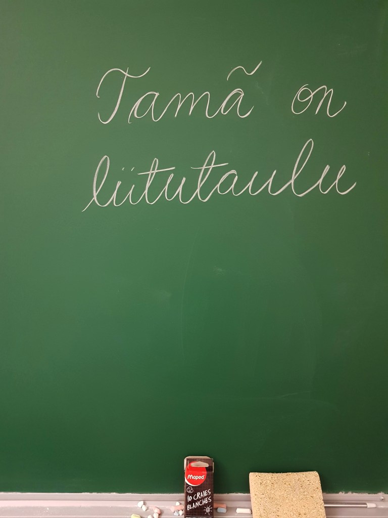 liitutaulukoko